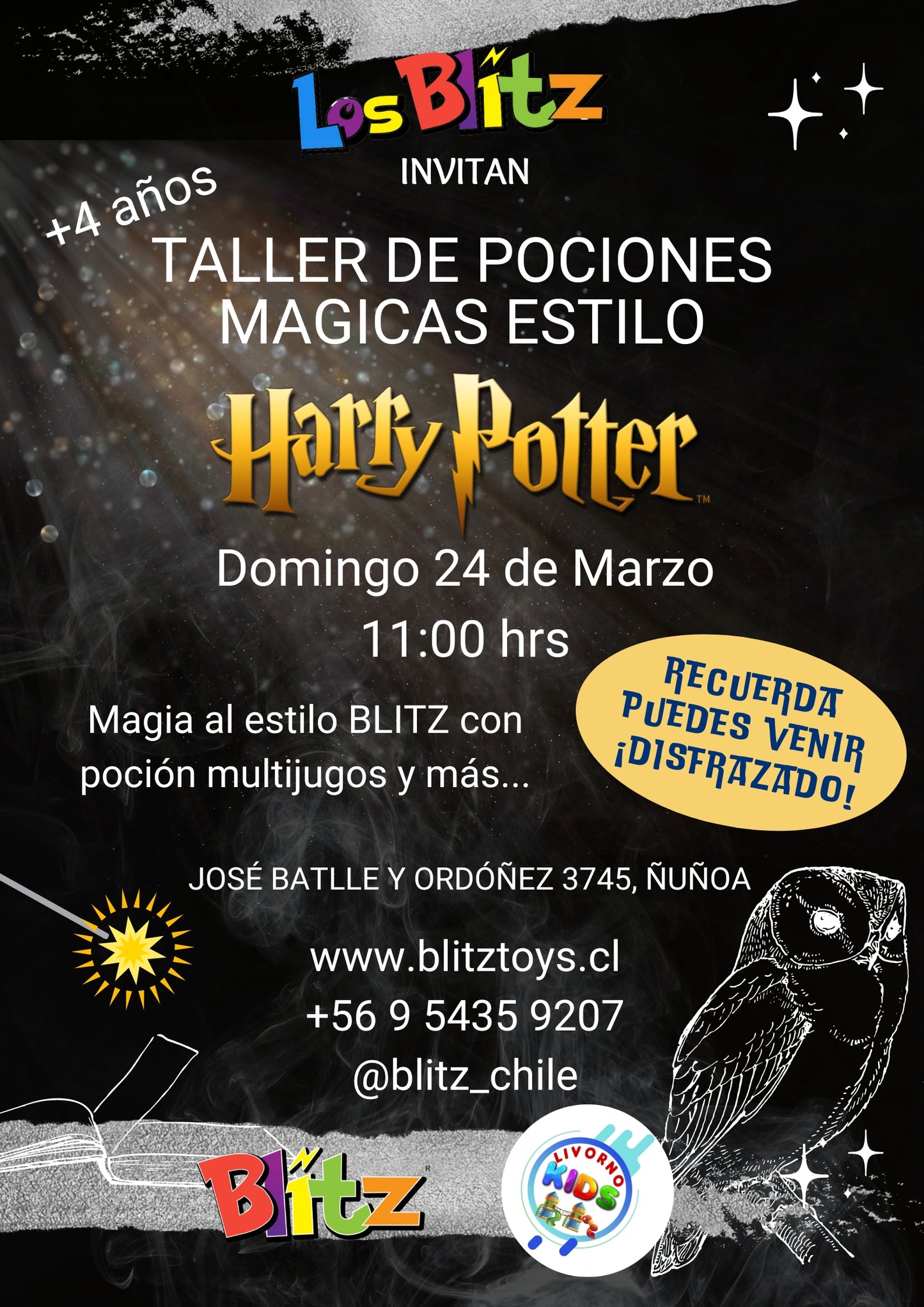 Taller Pociones Mágicas