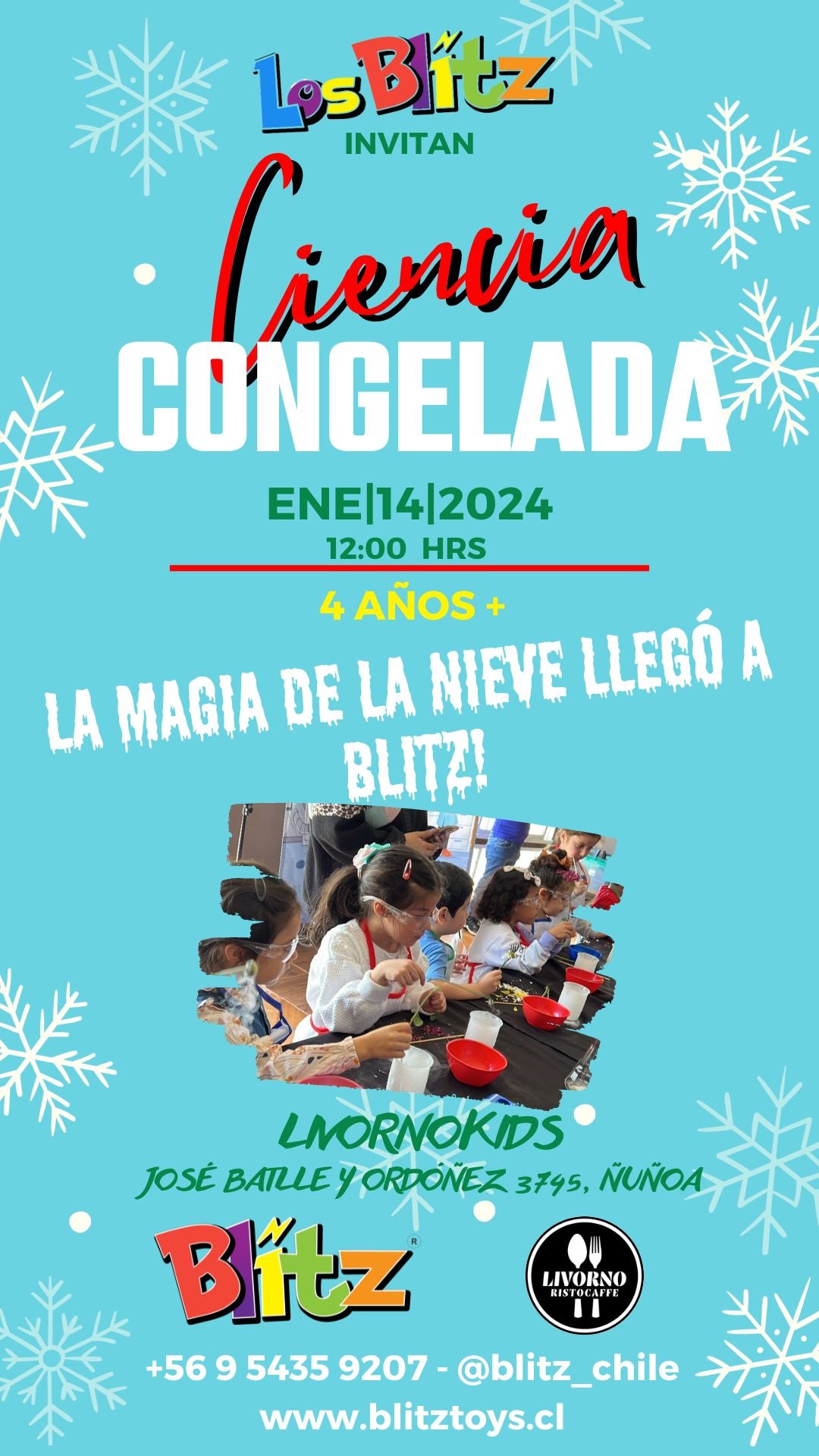 Taller Científico Ciencia Congelada!