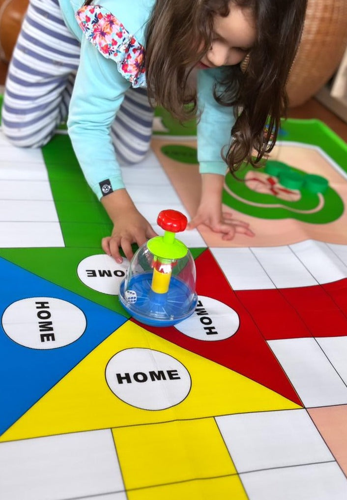 Ludo de piso tamaño XL.