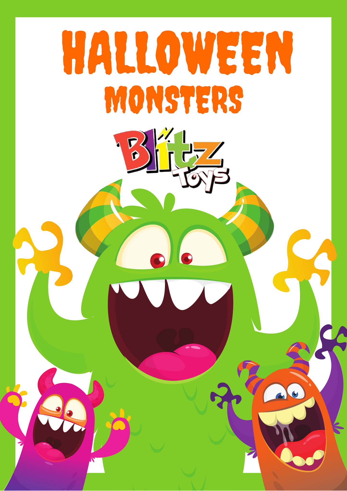 Imprimible Halloween Monsters