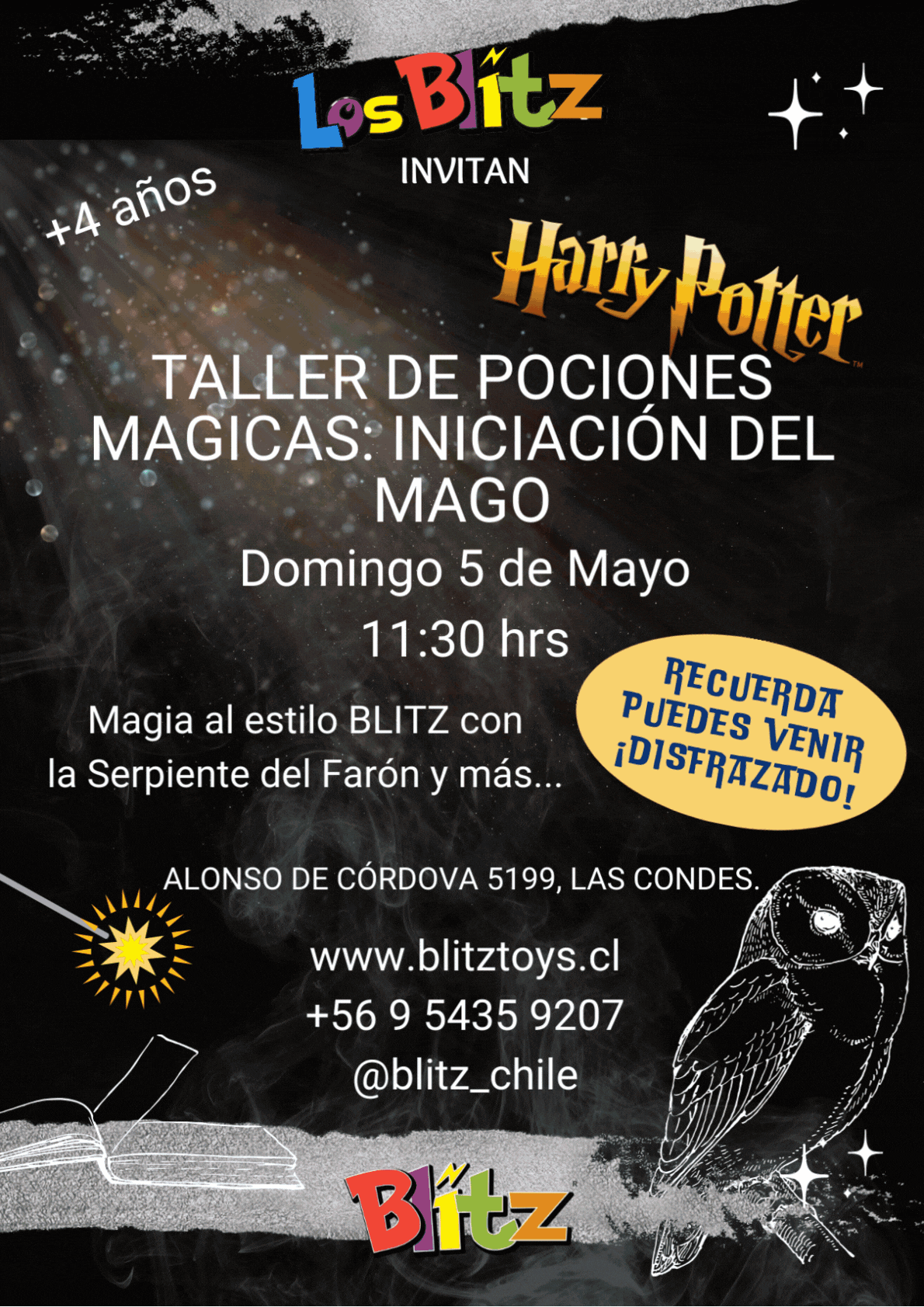 Taller Pociones Mágicas: La Iniciación del Mago Parte 1