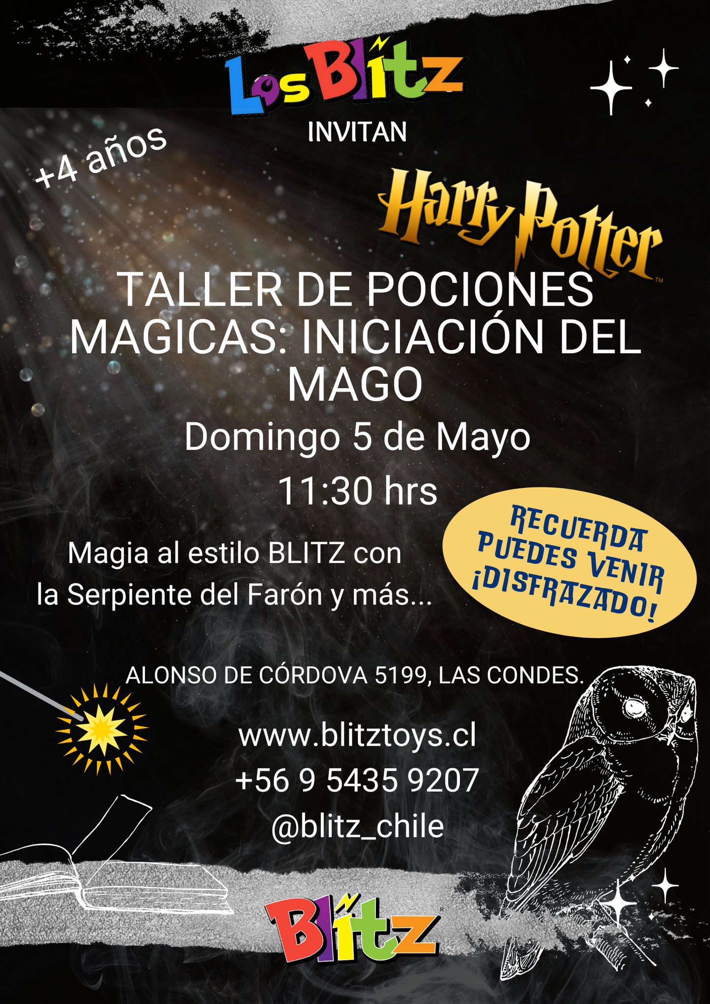Taller Pociones Mágicas: La Iniciación del Mago Parte 1