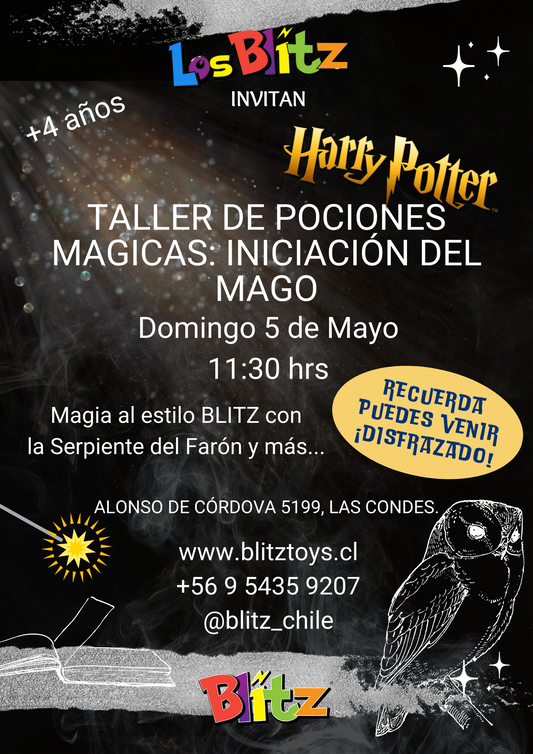 Taller Pociones Mágicas: La Iniciación del Mago Parte 1