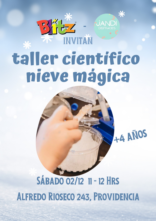 Taller Científico - Nieve Mágica