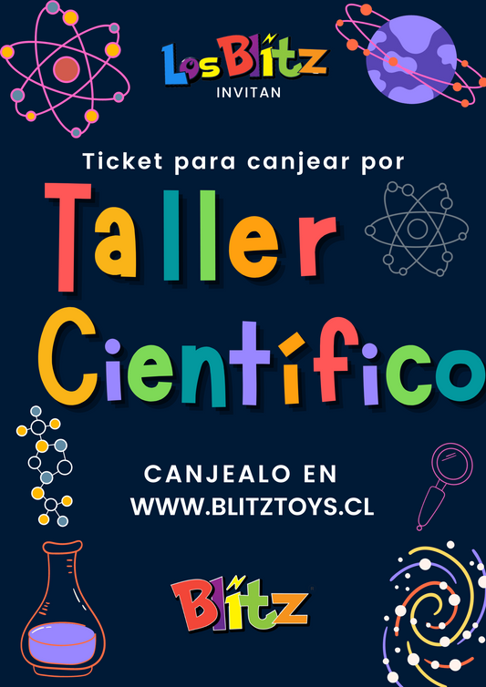 Tarjeta de Regalo Taller Científico Blitz Toys