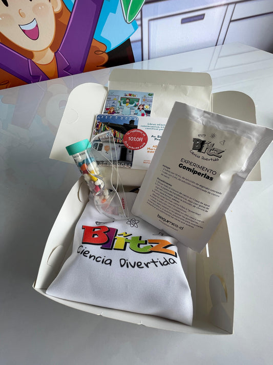 🧪 Kit Científico Blitz – Experimento Gomiperlas