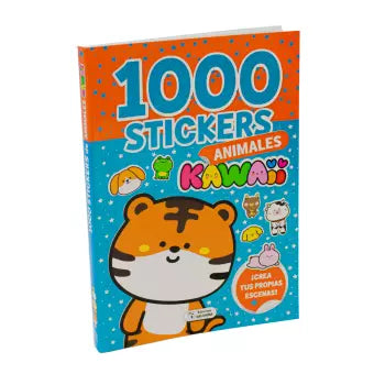 Libro 1000 stickers Animales