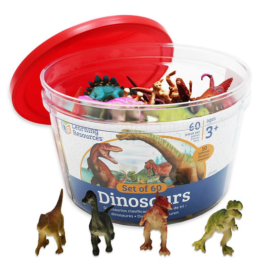 60 Dinosaurios para contar Learnig Resources